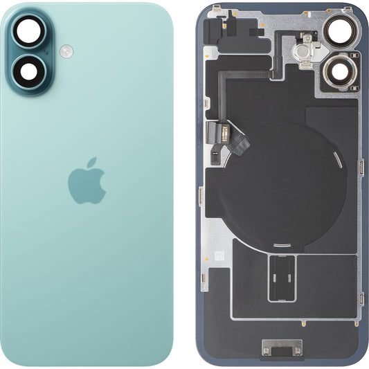 Batteridæksel Apple iPhone 16 Plus, Grøn (Teal), Swap