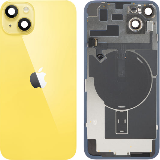 Batteridæksel Apple iPhone 14 Plus, Gul, Swap Premium