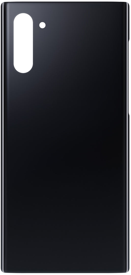 Batteridæksel kompatibelt med Samsung Galaxy Note10 N970, Sort