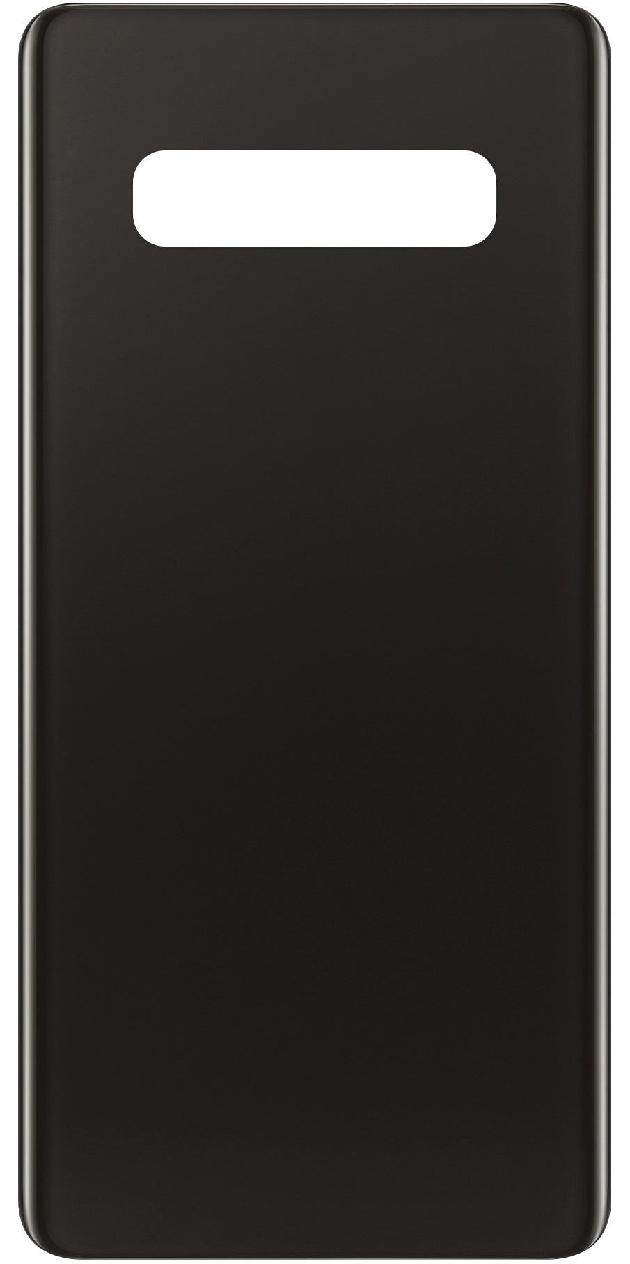 Batteridæksel kompatibelt med Samsung Galaxy S10 G973, Sort