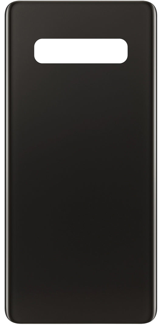 Batteridæksel kompatibelt med Samsung Galaxy S10 G973, Sort