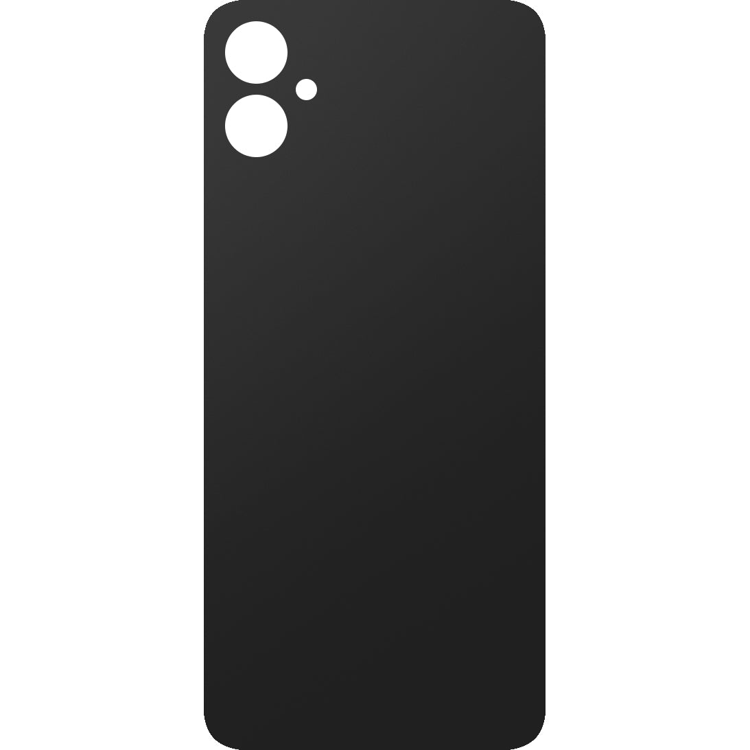 Batteridæksel kompatibelt med Samsung Galaxy A05 A055, Sort