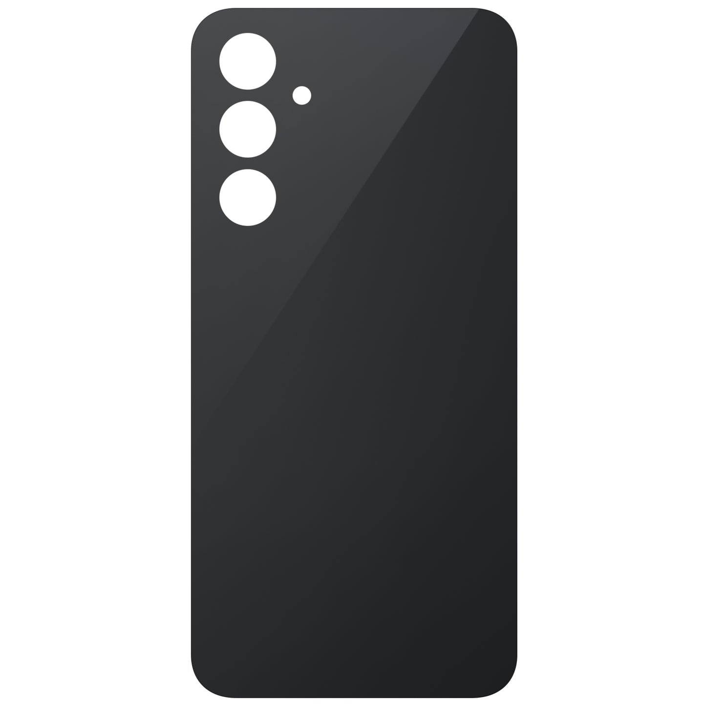 Batteridæksel kompatibelt med Samsung Galaxy A54 A546, Sort