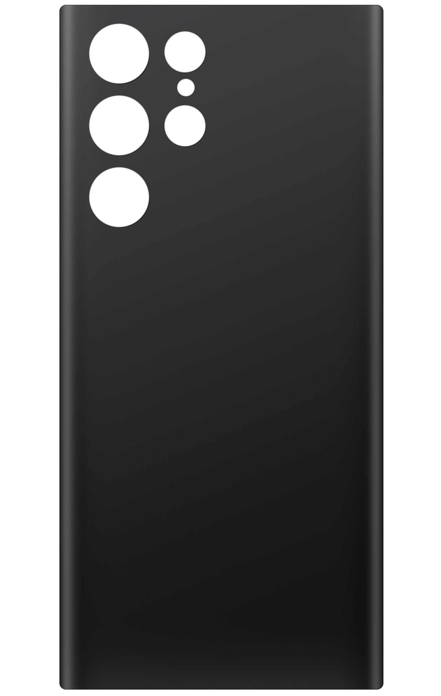 Batteridæksel kompatibelt med Samsung Galaxy S22 Ultra 5G S908, Sort