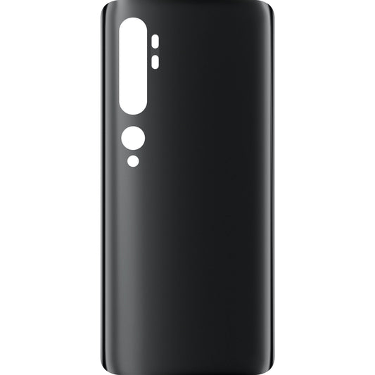 Batteridæksel kompatibelt med Xiaomi Mi Note 10, Sort