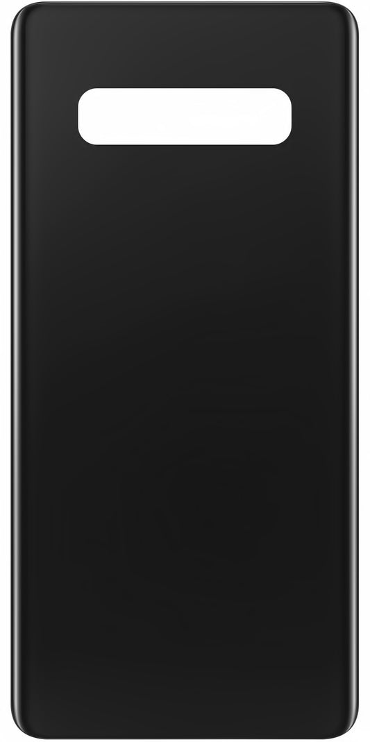 Batteridæksel kompatibelt med Samsung Galaxy S10+ G975, Sort (Prism Black)