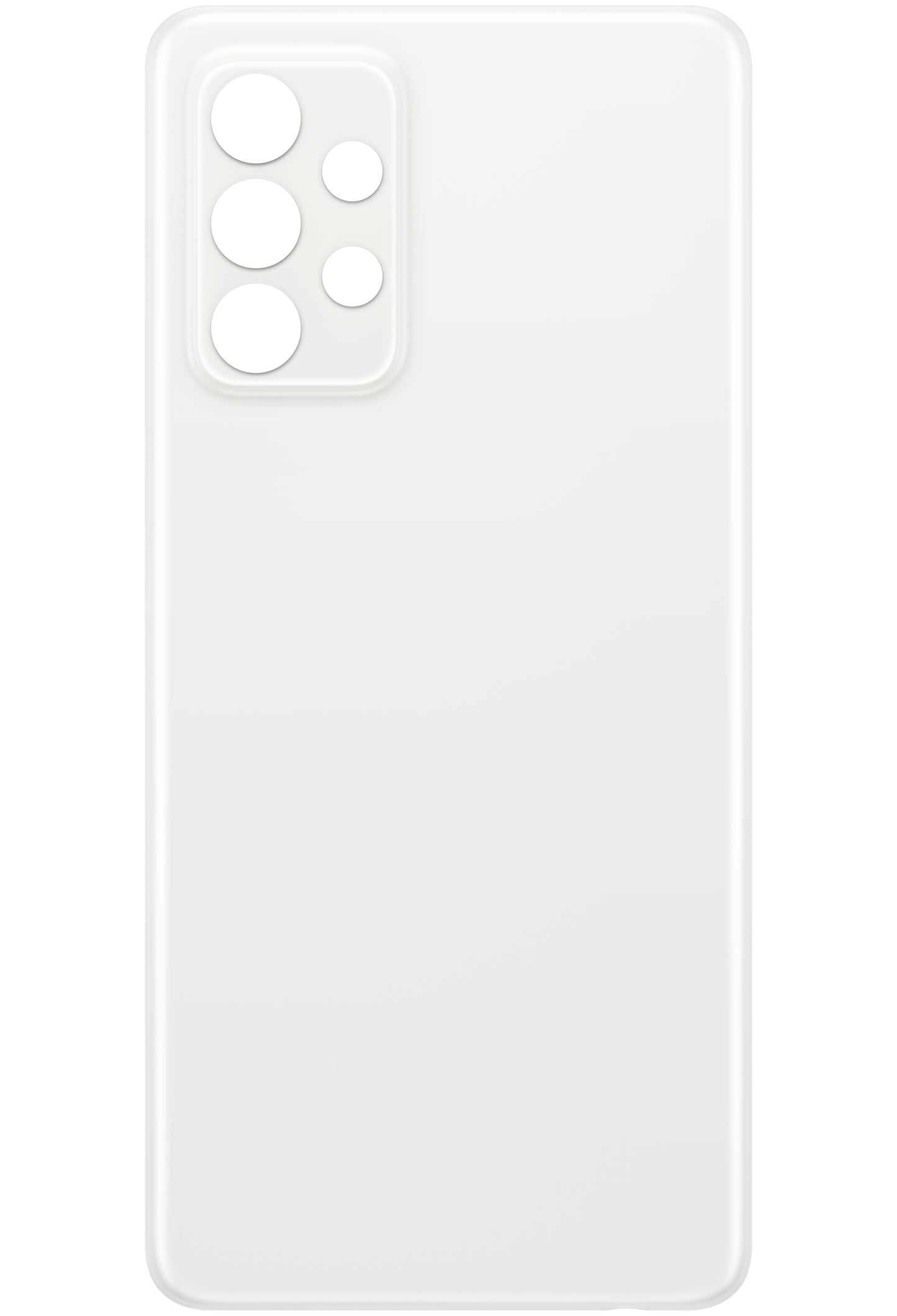 Batteridæksel kompatibelt med Samsung Galaxy A52s 5G A528 / A52 5G A526 / A52 A525, Hvid