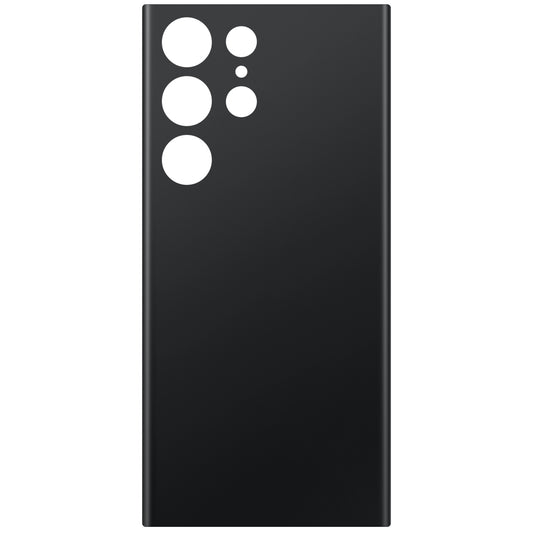 Batteridæksel kompatibelt med Samsung Galaxy S23 Ultra S918, Sort