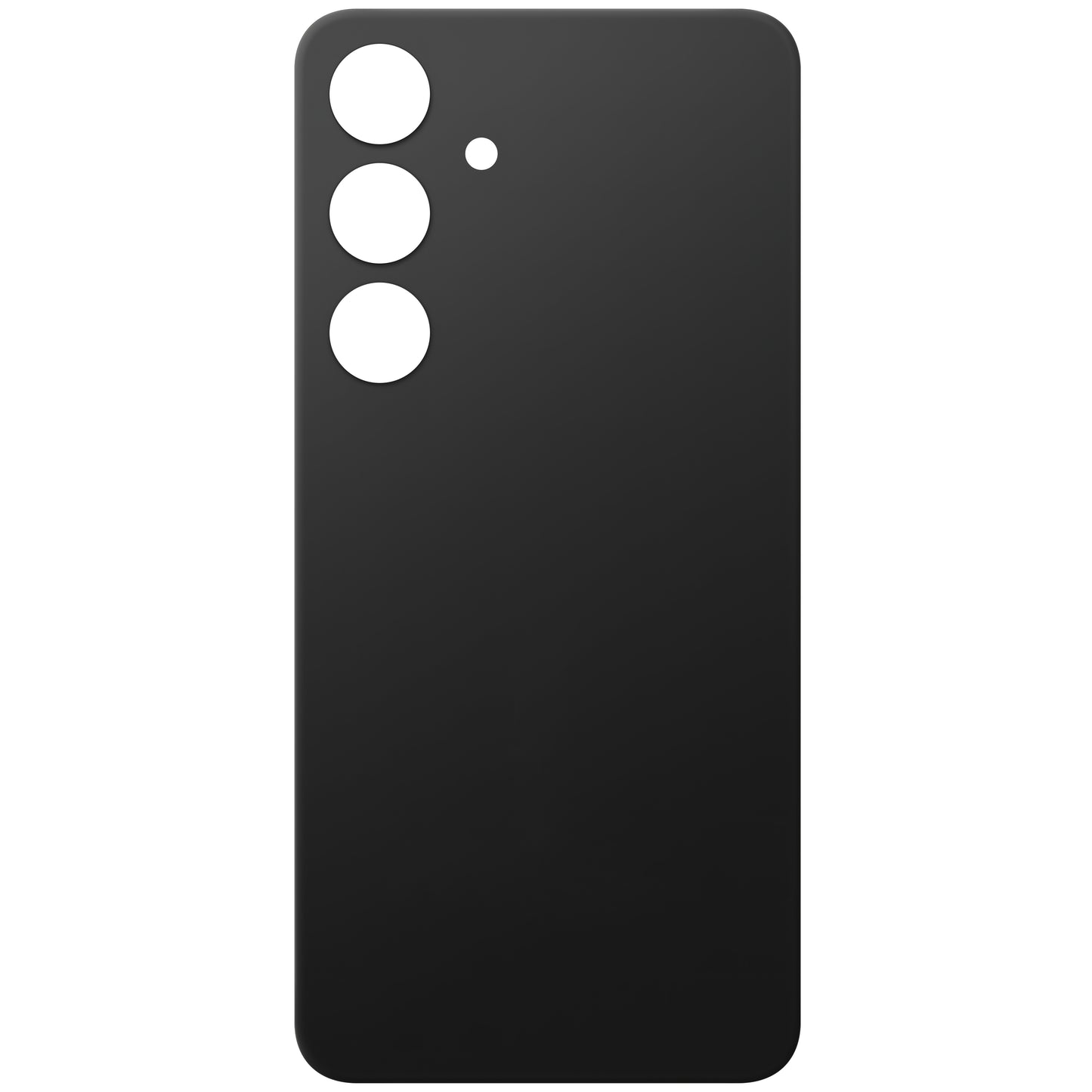 Batteridæksel kompatibelt med Samsung Galaxy S24 S921, Sort