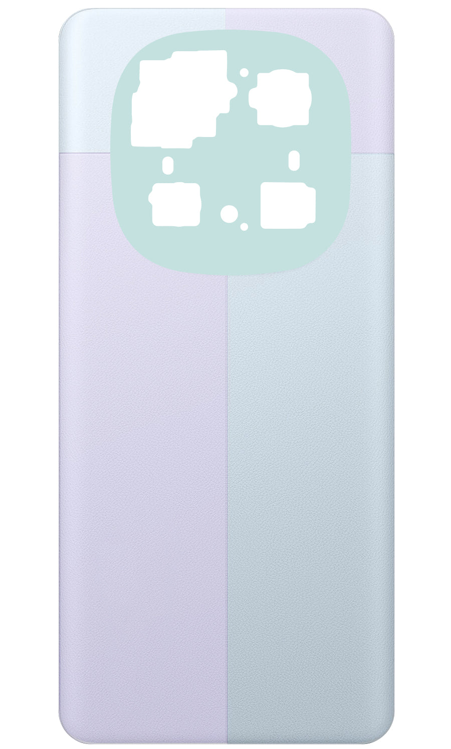 Batteridæksel kompatibelt med Xiaomi Redmi Note 14 Pro 5G, Lilla