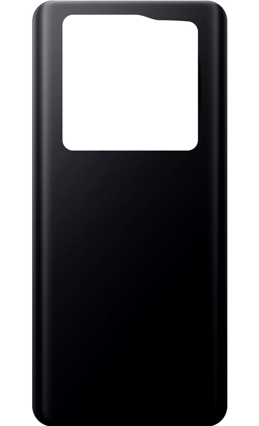 Batteridæksel kompatibelt med Xiaomi Redmi Note 14 Pro+ 5G, Sort