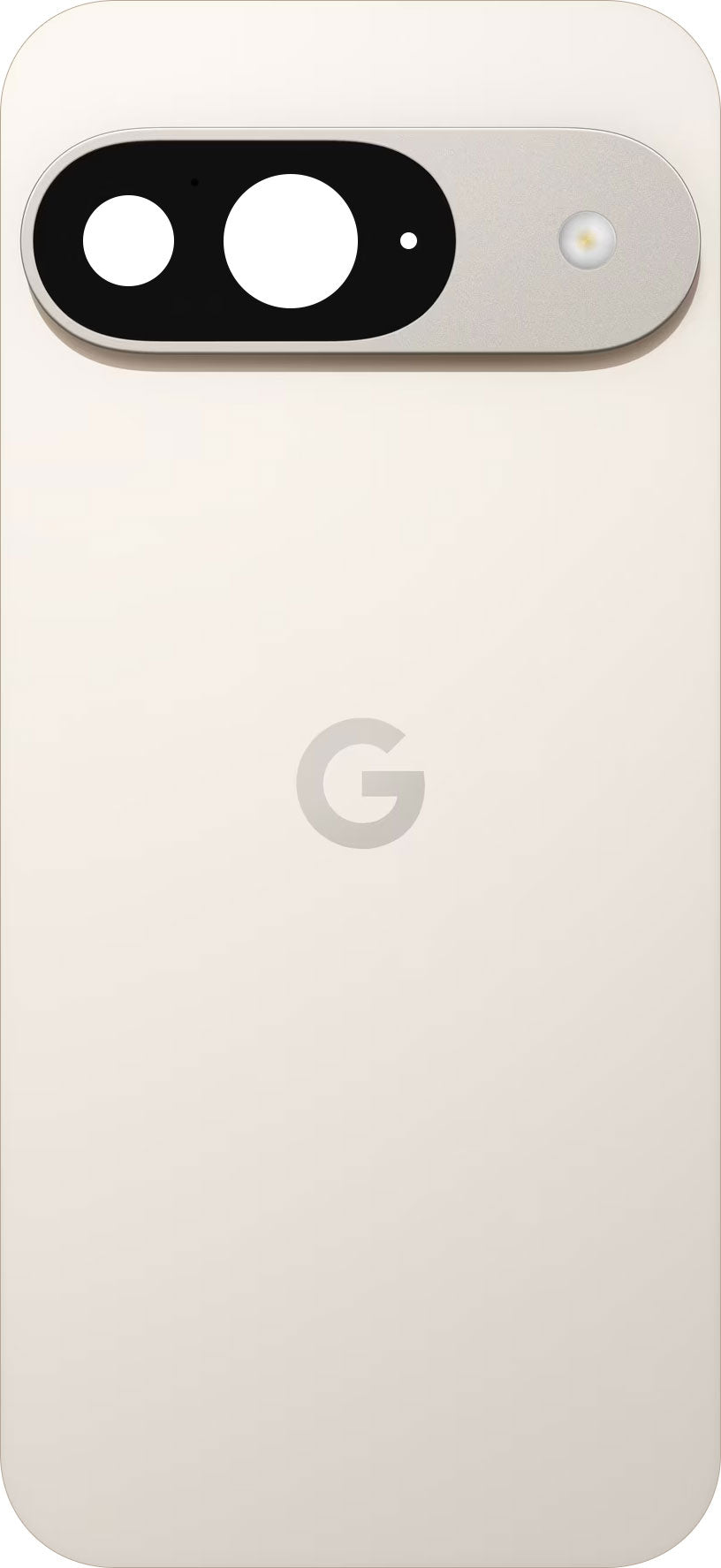 Batteridæksel Google Pixel 9, Hvid (Porcelain White), Swap G949-00949-00