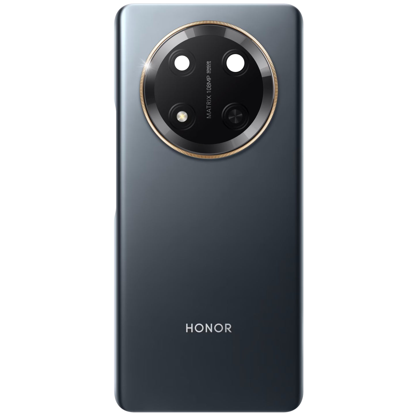 Batteridæksel Honor Magic7 Lite, Sort (Titanium Black), Servicepakke 0235AMMS