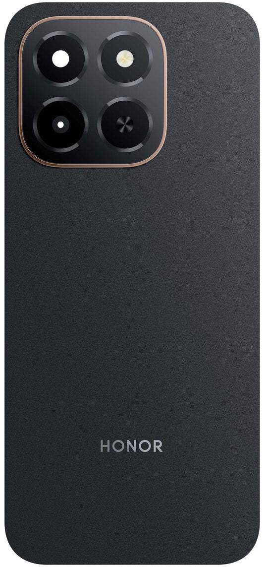Batteridæksel Honor X6c, Sort (Midnight Black), Service Pack 9707ABYE
