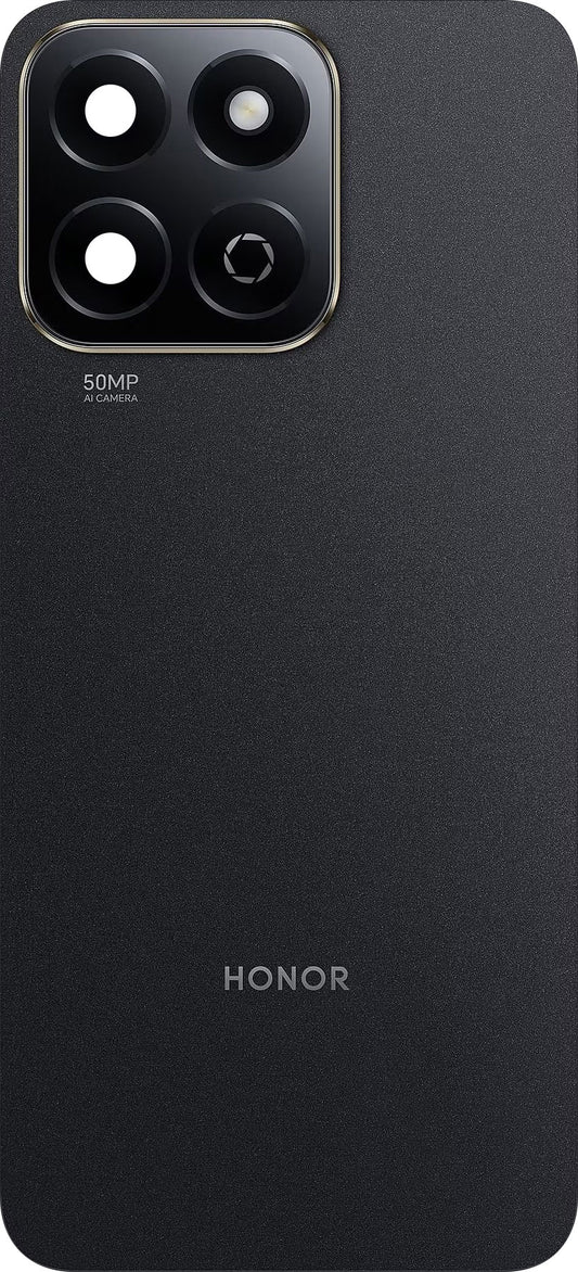 Batteridæksel Honor X7c 5G / 200 Smart, Sort (Midnight Black), Swap 9707ABNG
