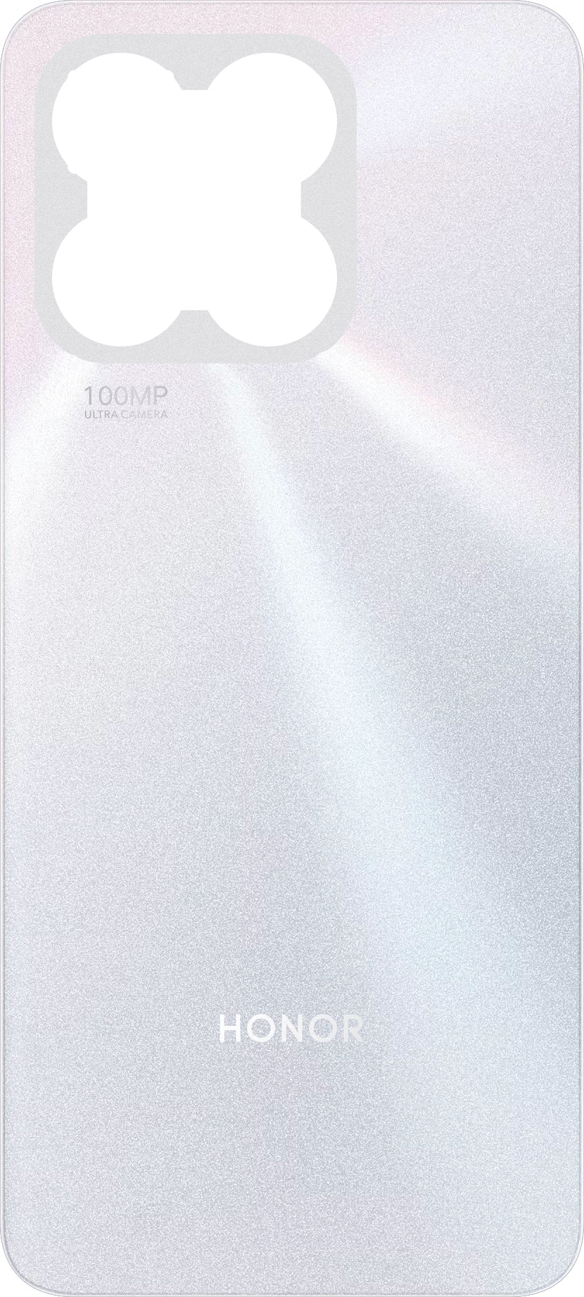 Batteridæksel Honor X8a, titansølv, servicepakke 0235AEUR 
