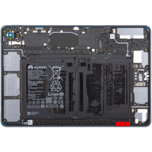 Batteridæksel Huawei MatePad 11.5 (2025), Grå (Space Gray), Servicepakke 02357ESM