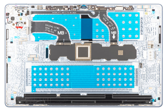Batteridæksel Huawei MatePad Pro 12 (2026), blå, Service Pack 02357YFG