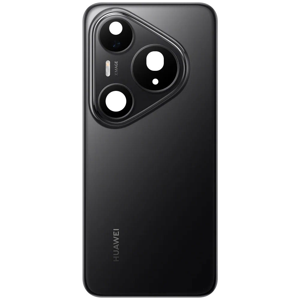 Batteridæksel Huawei Pura 80 Pro, Sort (Glazed Black), Service Pack 02357AUL