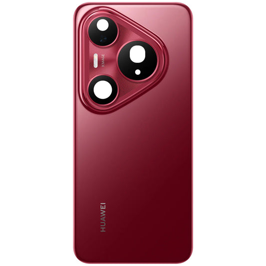 Batteridæksel Huawei Pura 80 Pro, Rød (Glazed Red), Service Pack 02357BQL