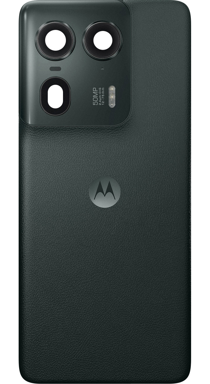 Batteridæksel Motorola Edge 50 Ultra, Sort (Forest Grey), Swap 5S58C24471
