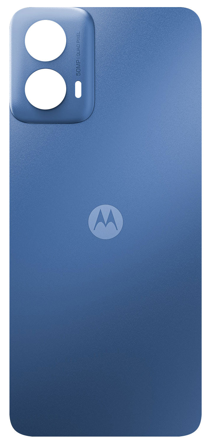Motorola Moto G34 Batteridæksel, Blå (Ice Blue), Servicepakke 5S58C23739