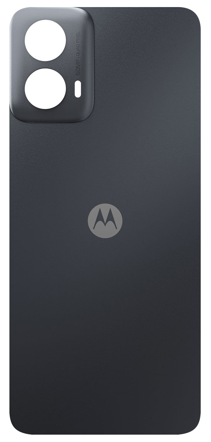 Motorola Moto G34 Batteridæksel, Sort (Charcoal Black), Servicepakke 5S58C23738