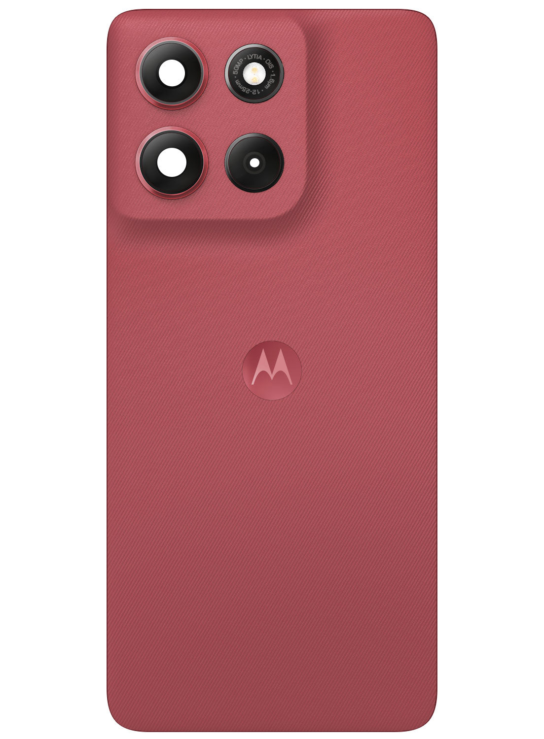 Motorola Moto G86 Power Batteridæksel, Rød (Chrysanthemum), Servicepakke 5D68C30662