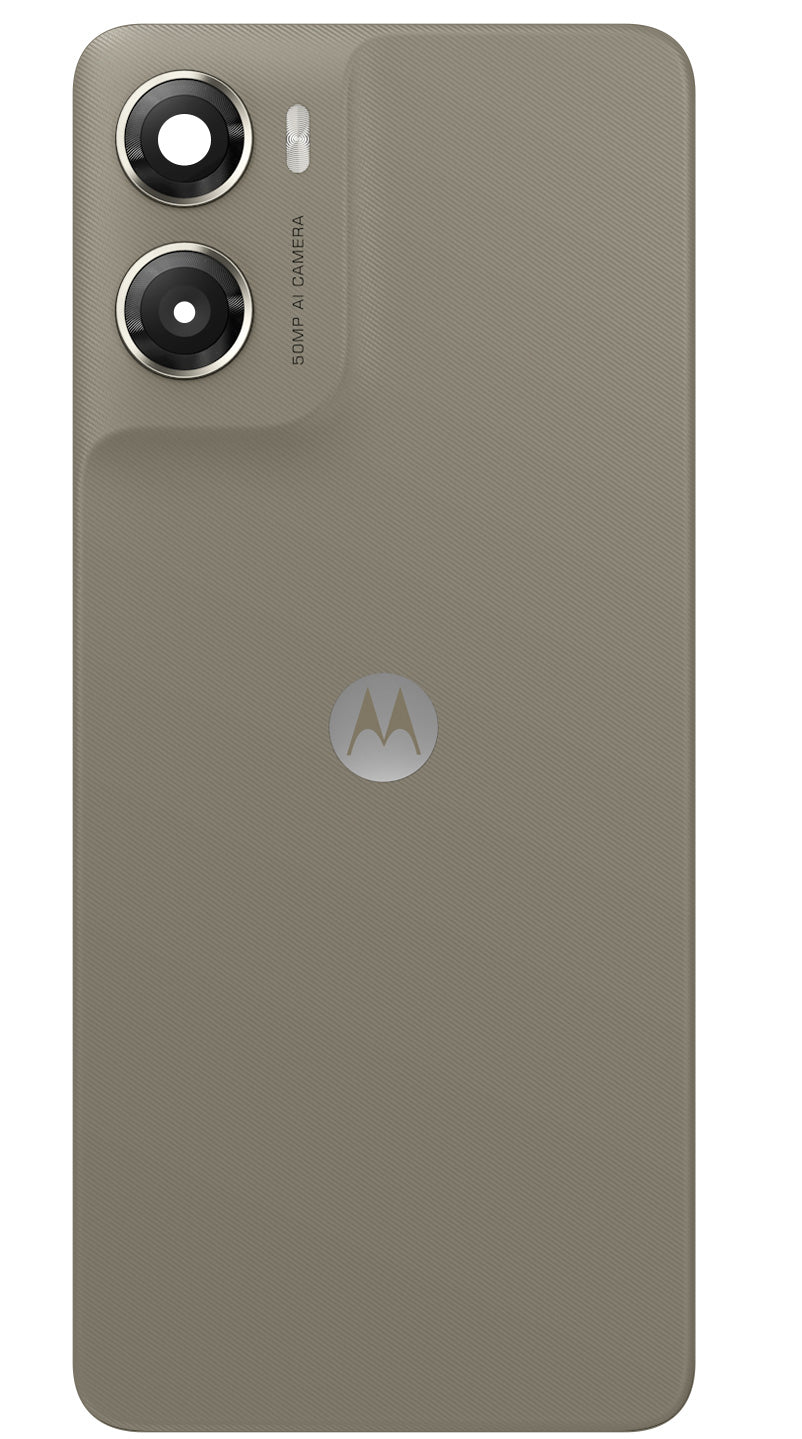 Batteridæksel Motorola Moto G06 Power, Beige (Laurel Oak), Servicepakke 5D68C31383