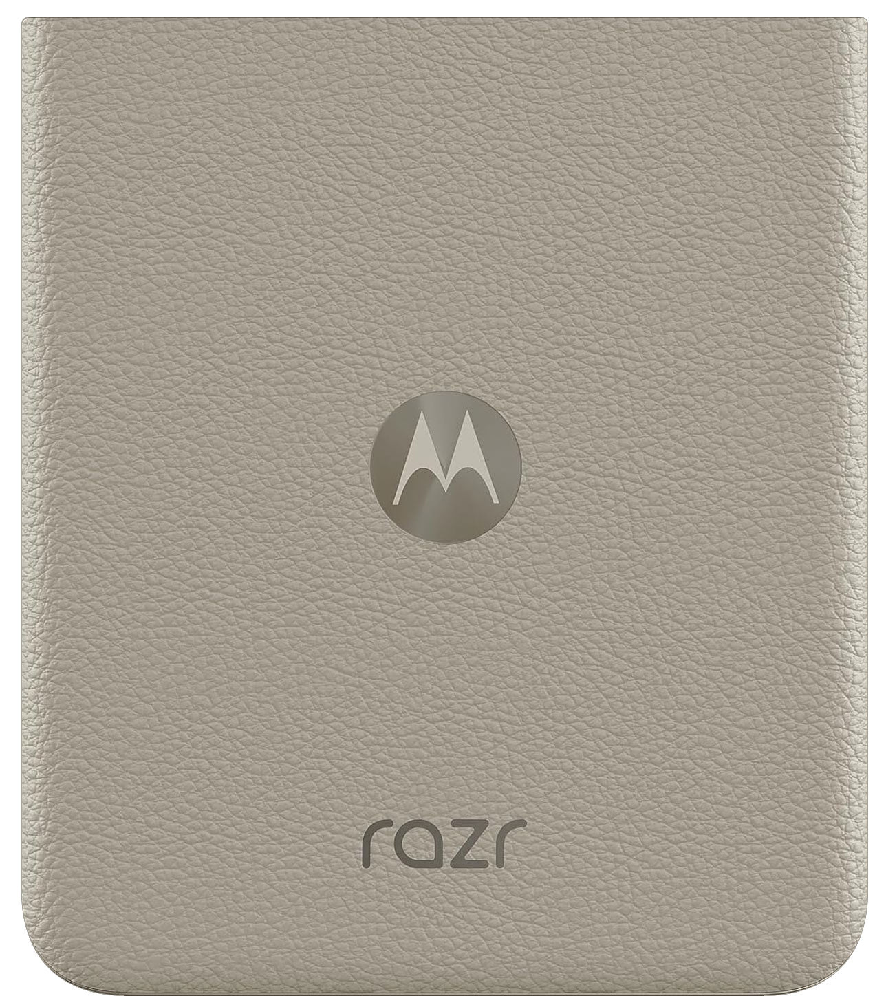 Batteridæksel Motorola Razr 2024 / Razr 50, Creme (Pimpsten), Servicepakke SL98E12657
