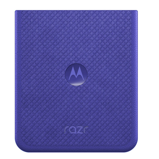 Batteridæksel Motorola Razr Ultra 2026 / Razr 70 Ultra, Violet (Pantone Orient Blue), Servicepakke SL98E96499