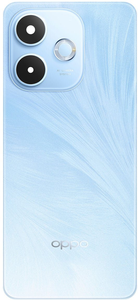 Batteridæksel Oppo A5 Pro 4G, Blå (Feather Blue), Servicepakke 621033000511
