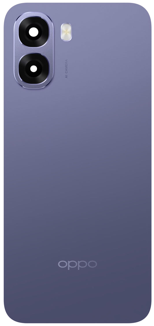 Batteridæksel Oppo A6x 4G, Violet (Plum Purple), Service Pack 621033000861