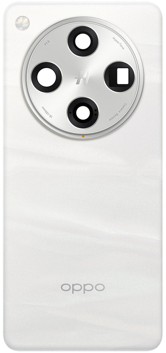 Batteridæksel Oppo Find X8 Pro, Hvid (Pearl White), Servicepakke 621033000406