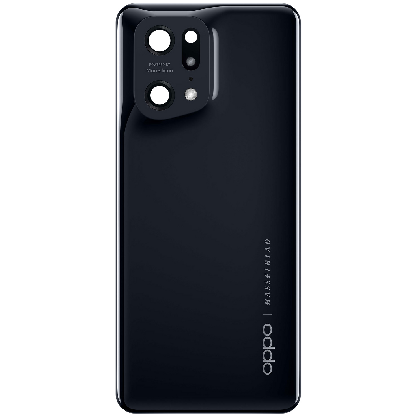 Batteridæksel Oppo Find X5 Pro, Sort (Keramisk Sort), Swap 4150009