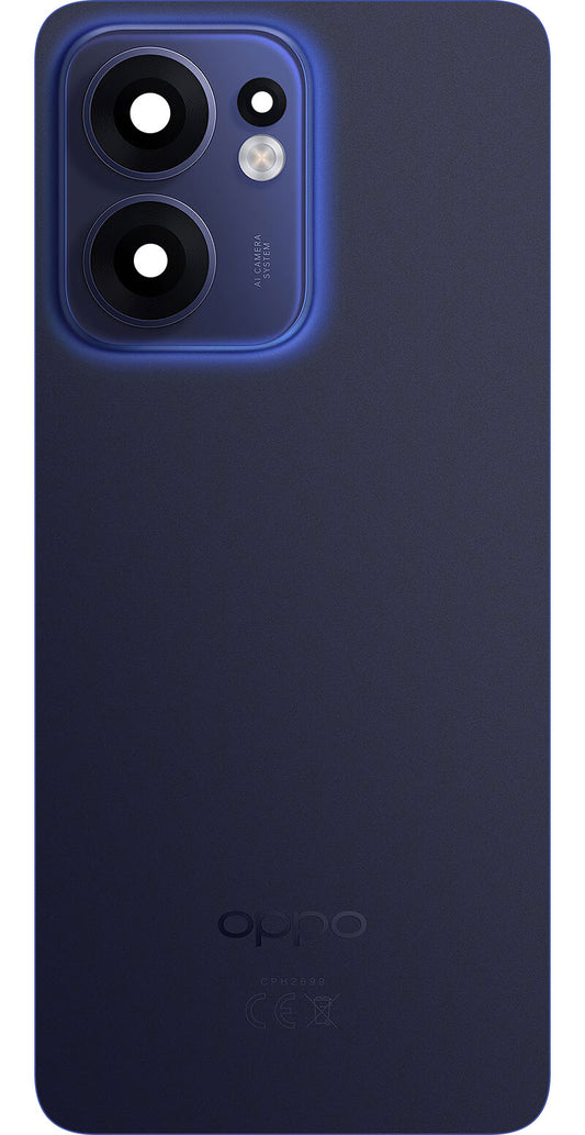 Batteridæksel Oppo Reno13 FS 5G / Reno13 F, Blå (Luminous Blue), Service Pack 621033000500