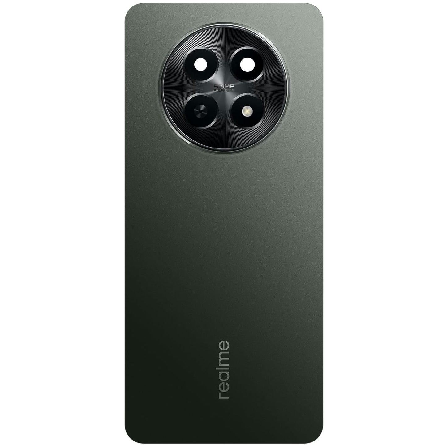 Batteridæksel Realme 12x, Sort (Glowing Black), Servicepakke 621033000237