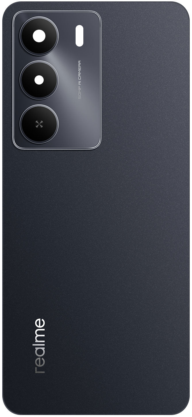 Realme 14x Battery Cover, Black (Carbon Black), Service Pack 621033000506