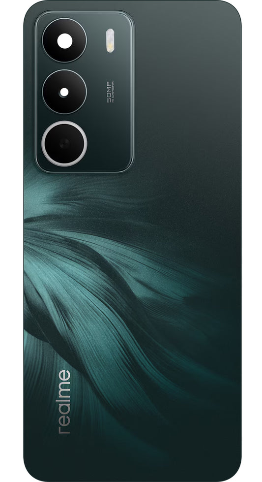 Batteridæksel Realme C71, Grøn (Forest Owl), Service Pack 621033000624