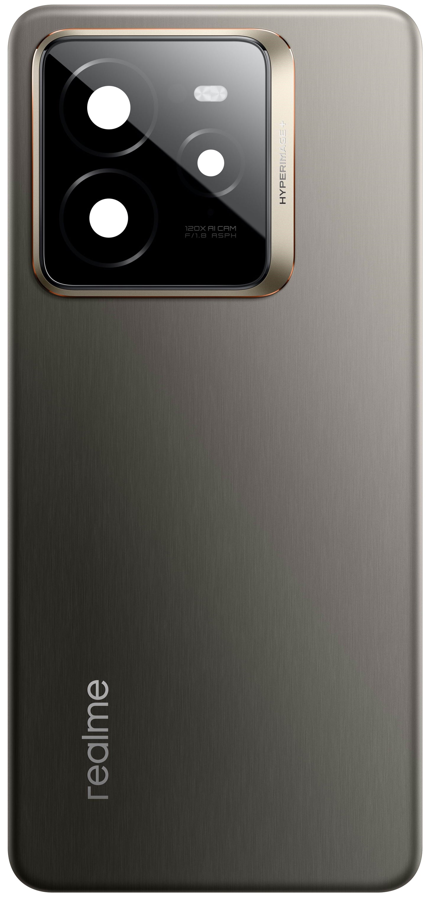 Batteridæksel Realme GT 7 Pro, Grå (Galaxy Grey), Servicepakke 621033000415