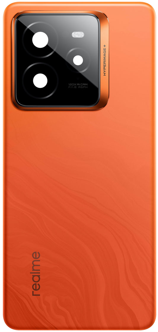 Realme GT 7 Pro Battery Cover, Orange (Mars Orange), Service Pack 621033000413