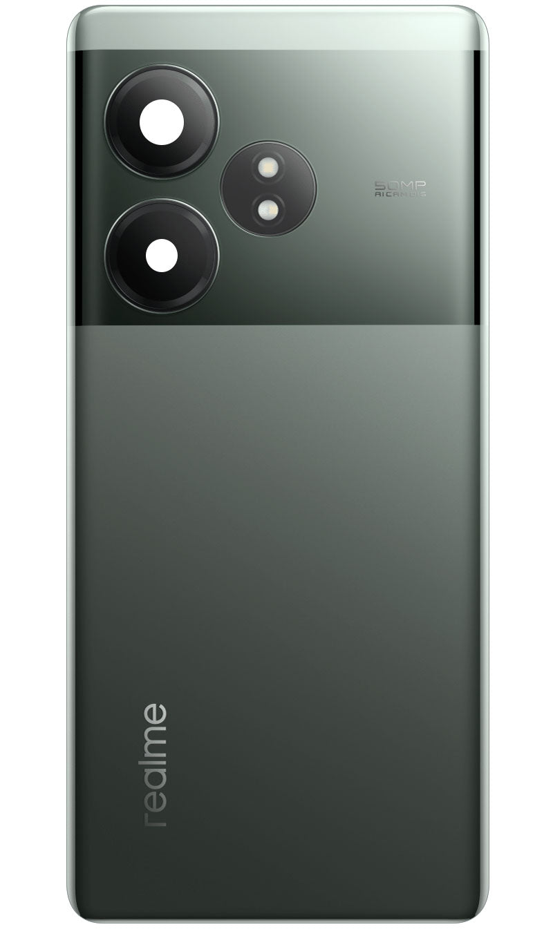 Batteridæksel Realme GT 6T, Grøn (Razor Green), Servicepakke 621033000295