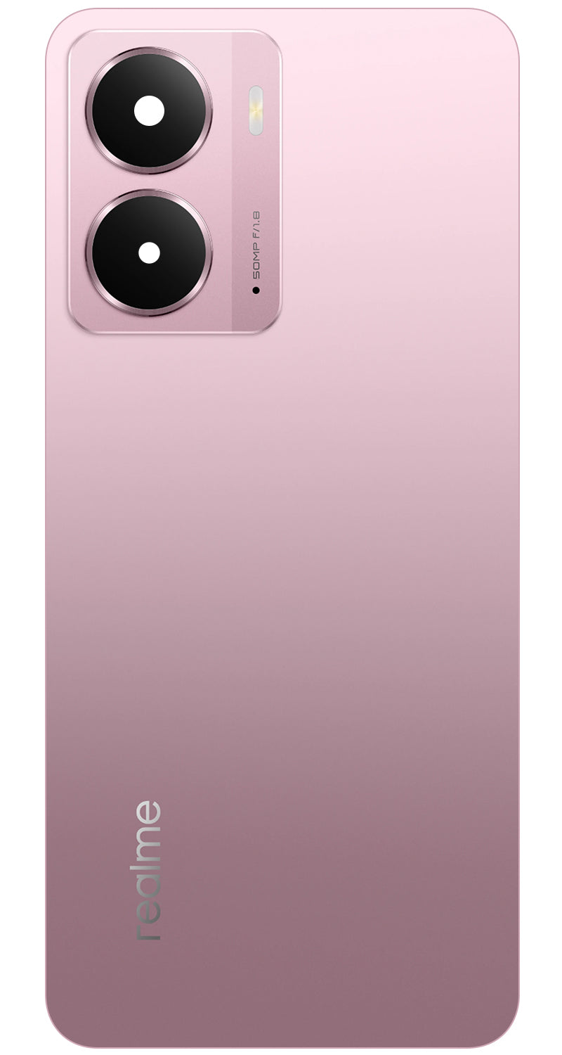 Batteridæksel Realme P3, Brun (Comey Grey), Service Pack 621033000529