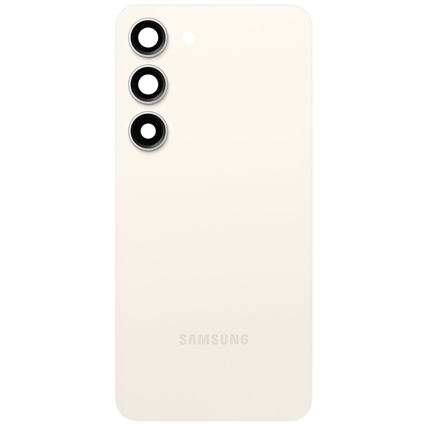 Batteridæksel Samsung Galaxy S23 S911, Creme, Servicepakke GH82-30393B