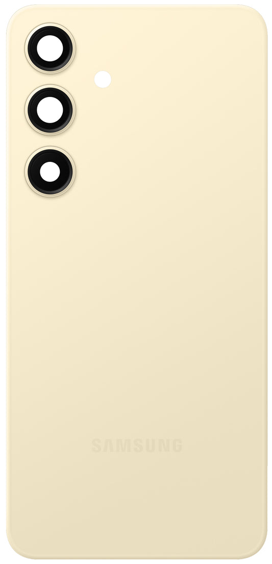 Batteridæksel Samsung Galaxy S24 S921, Beige (Amber Yellow), Service Pack GH82-33101D