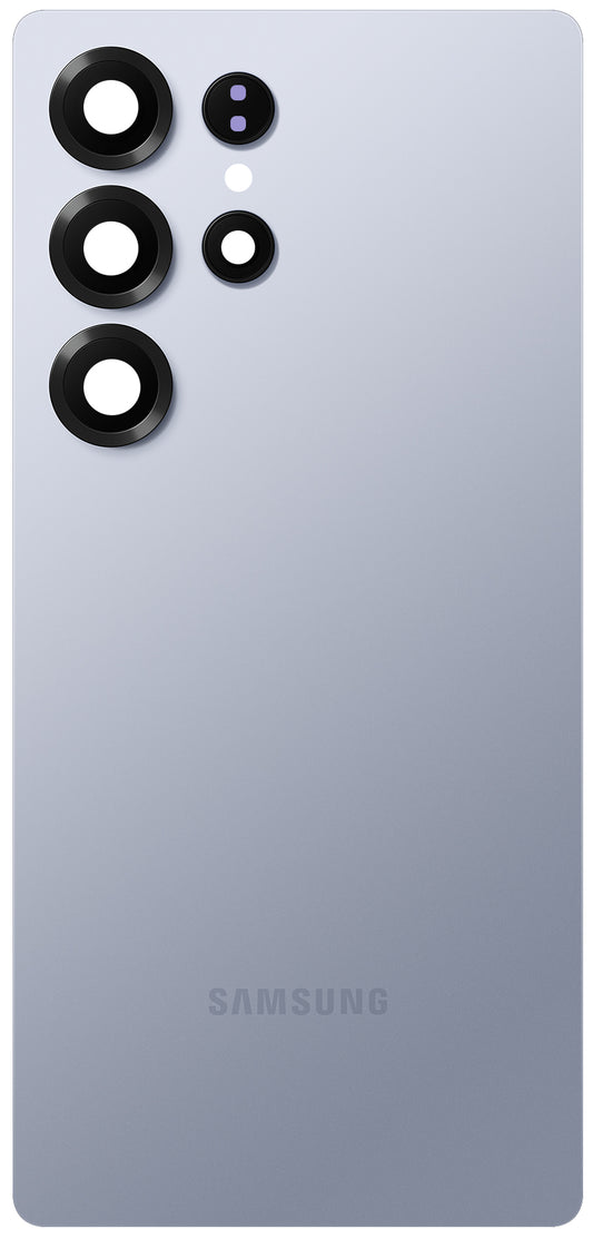 Batteridæksel Samsung Galaxy S25 Ultra S938, Blå (Titanium Silver Blue), Servicepakke GH82-36353B