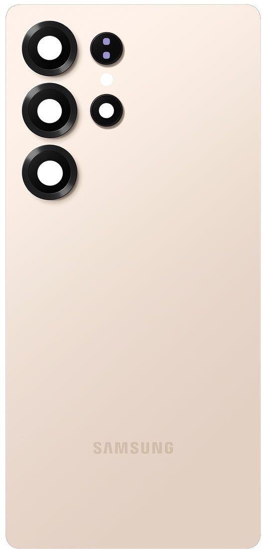 Batteridæksel Samsung Galaxy S25 Ultra S938, Rosa Guld (Titanium Pink Gold), Service Pack GH82-36353F