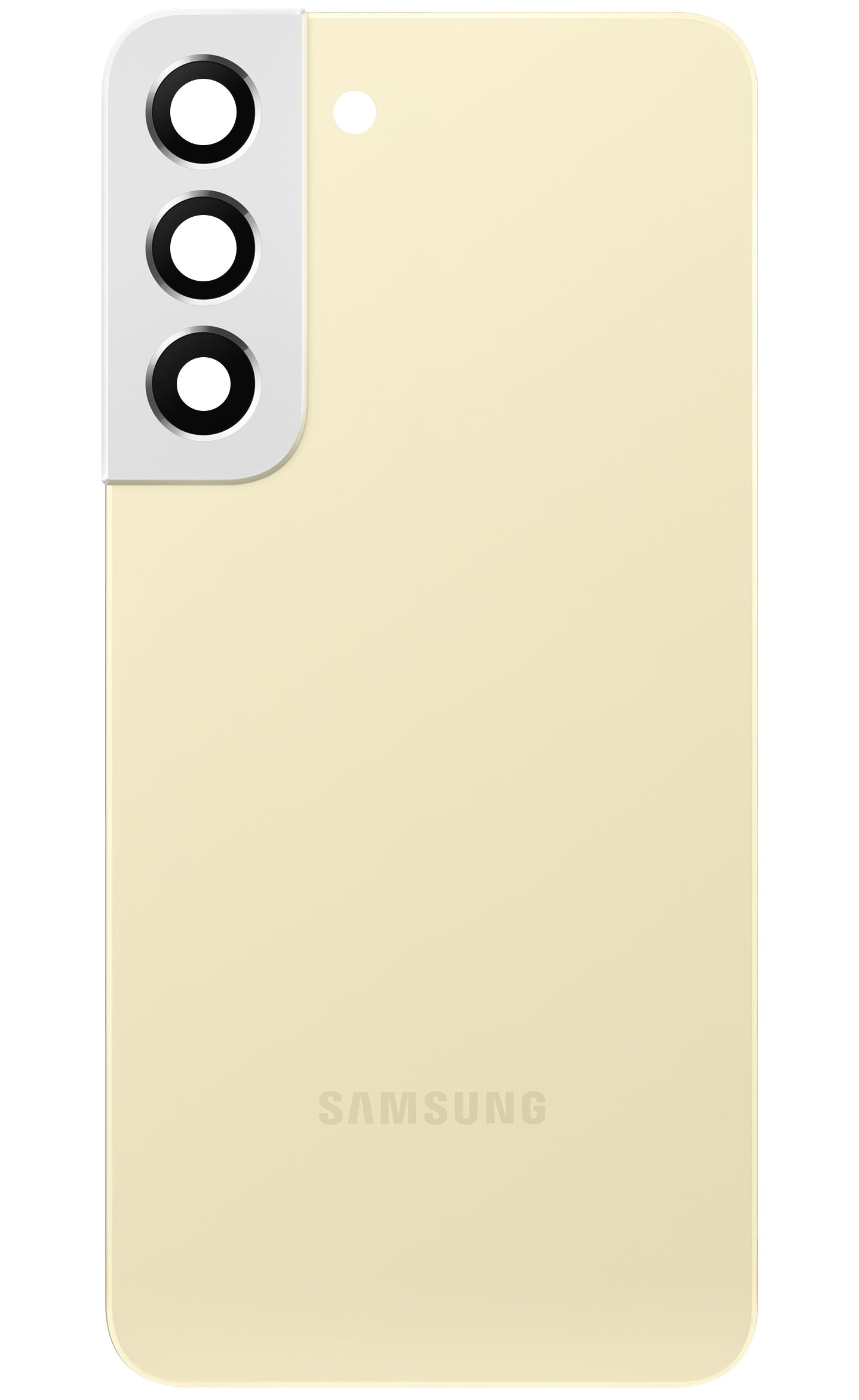 Batteridæksel Samsung Galaxy S22 5G S901, Creme, Servicepakke GH82-27434F