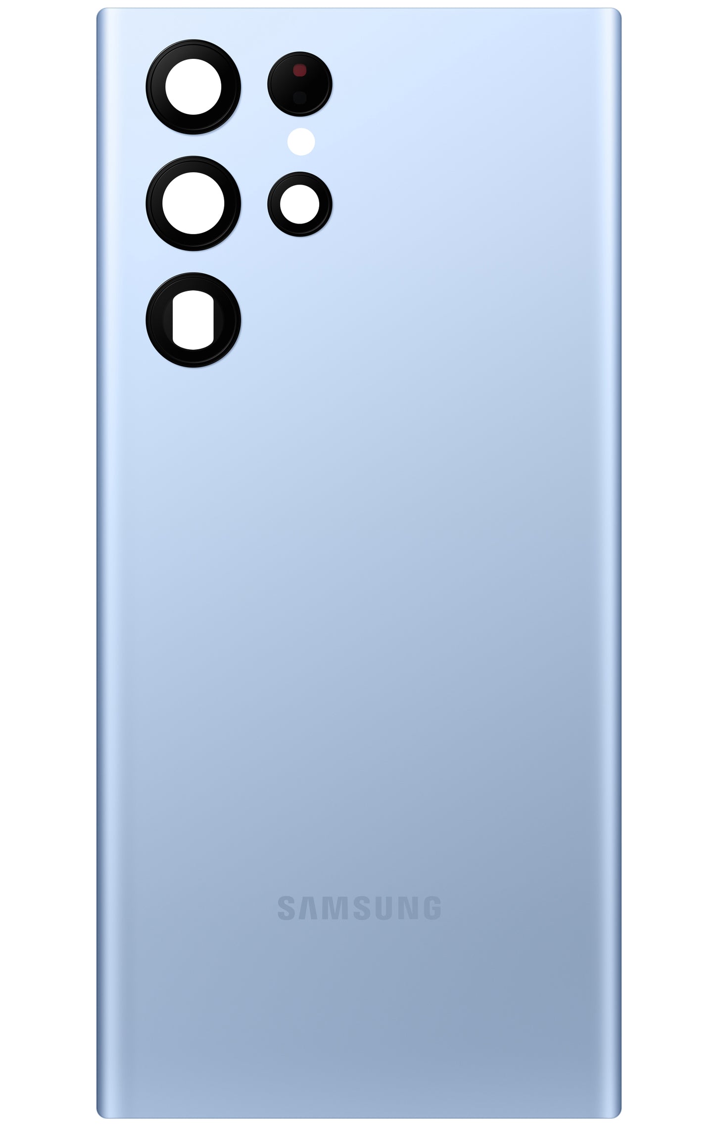 Batteridæksel Samsung Galaxy S22 Ultra 5G S908, Blå (Sky Blue), Servicepakke GH82-27457G