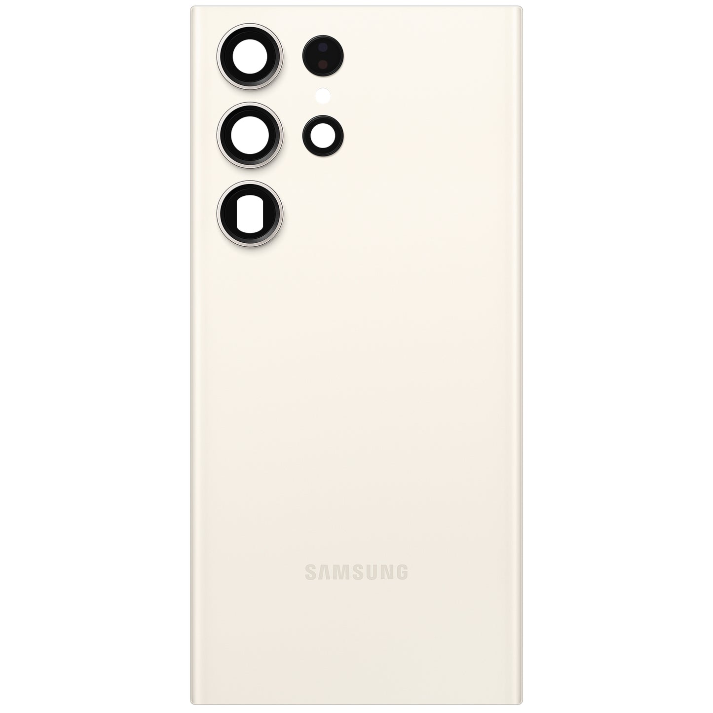 Batteridæksel Samsung Galaxy S23 Ultra S918, Creme, Servicepakke GH82-30400B